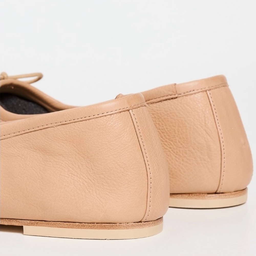 Freda Salvador Roma Ballet Flats Camel NEW - Picture 5 of 6